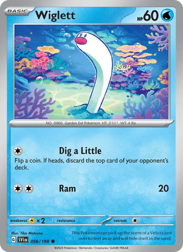 Wiglett 56 Scarlet & Violet Pokesingles