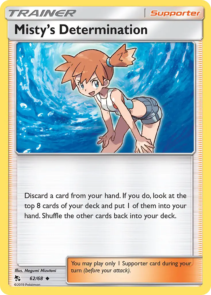 Misty’s Determination 62 Hidden Fates Pokesingles