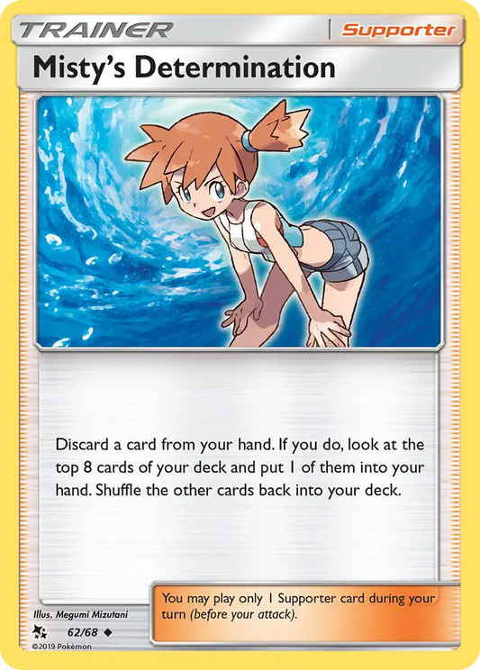 Misty’s Determination 62 Hidden Fates Pokesingles
