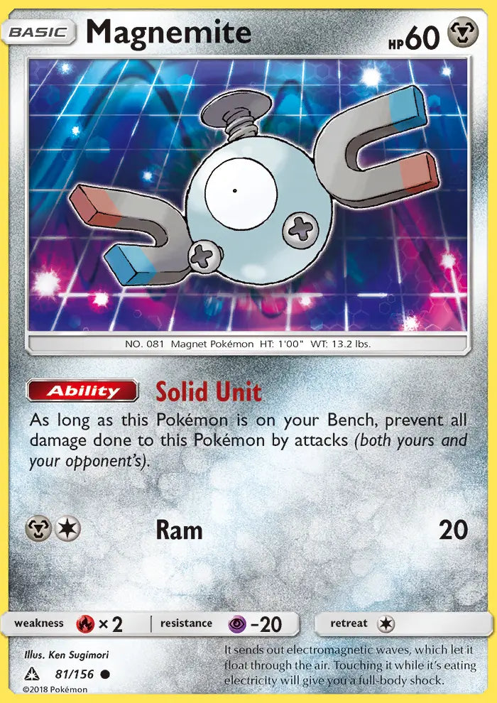 Magnemite 81 Ultra Prism Pokesingles