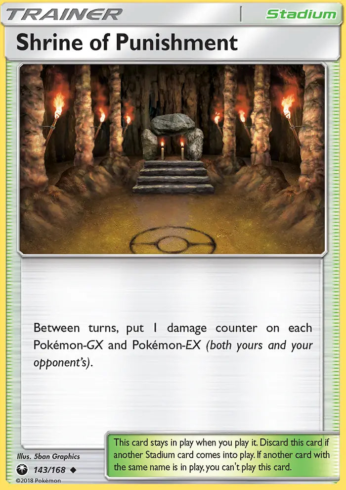 Shrine of Punishment 143 Celestial Storm Pokesingles