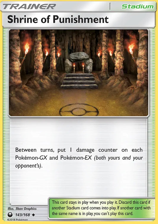 Shrine of Punishment 143 Celestial Storm Pokesingles