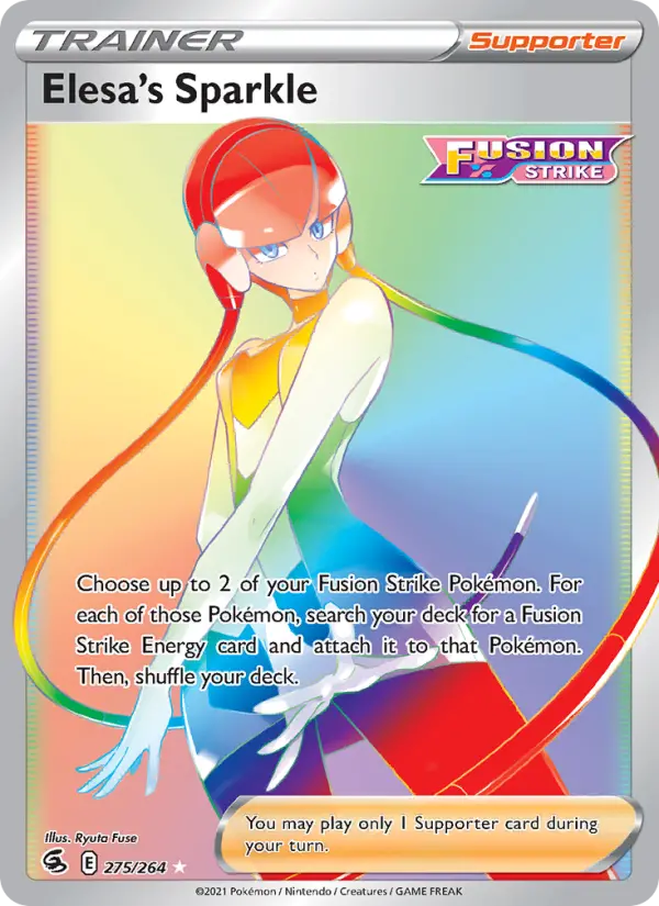Elesa's Sparkle 275 Fusion Strike Pokesingles