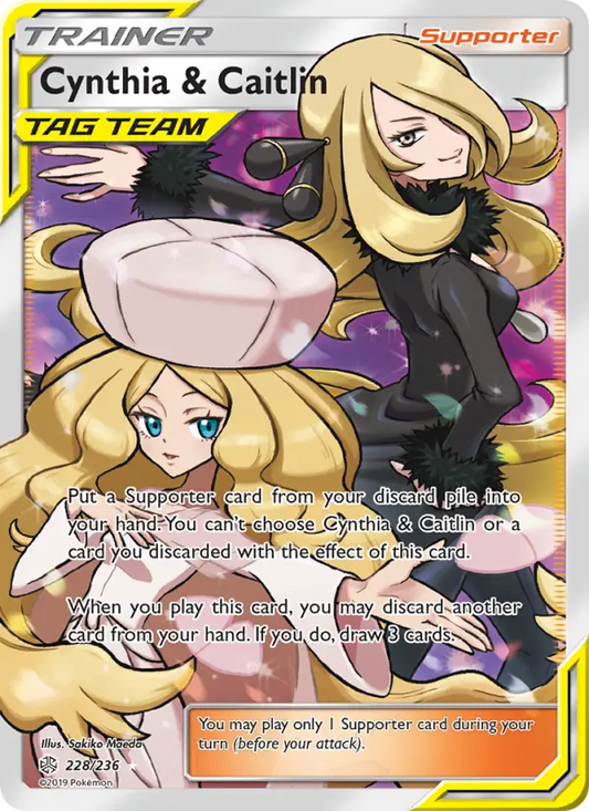 Cynthia & Caitlin 228 Cosmic Eclipse Pokesingles