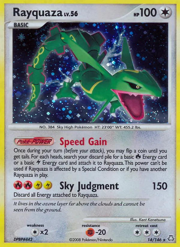 Rayquaza 14 Legends Awakened Pokesingles