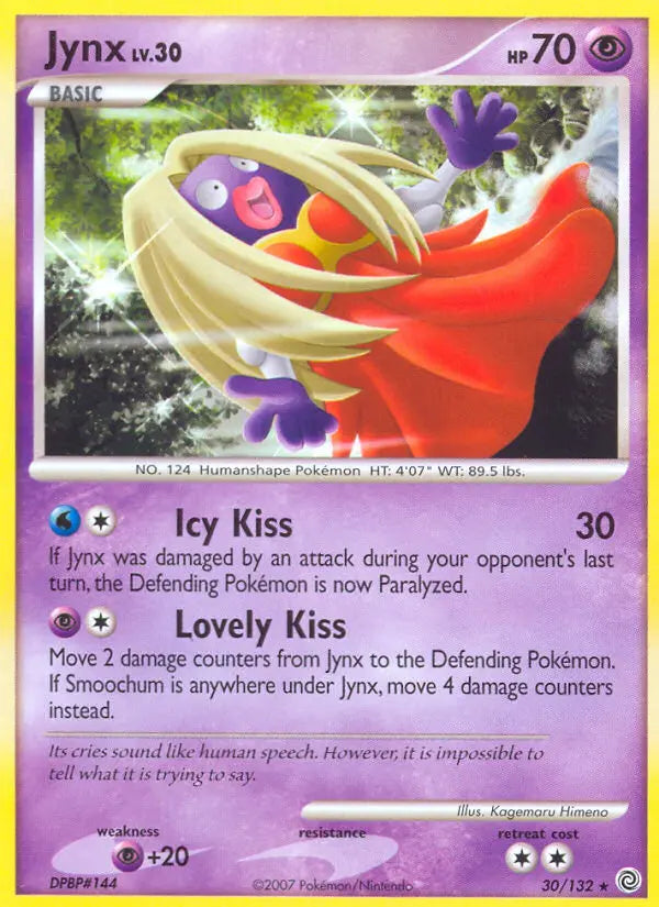 Jynx 30 Secret Wonders Pokesingles
