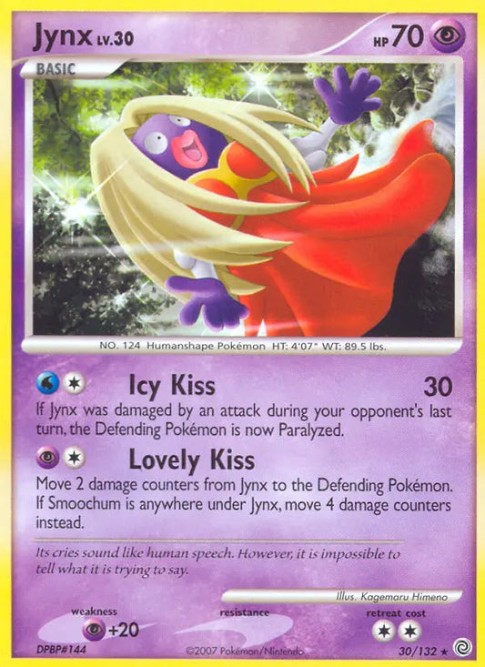 Jynx 30 Secret Wonders Pokesingles