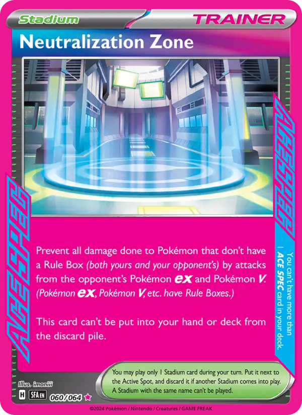 Neutralization Zone 60 Shrouded Fable Pokesingles