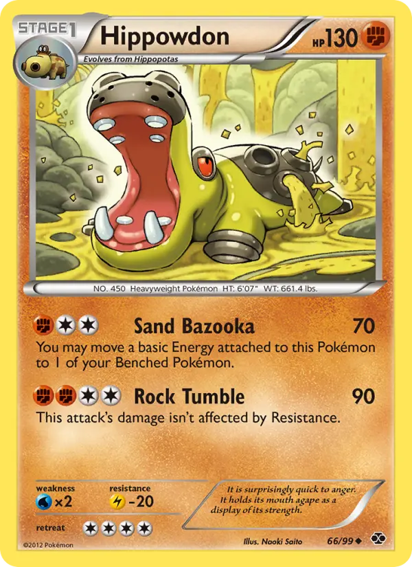 Hippowdon 66 Next Destinies Pokesingles