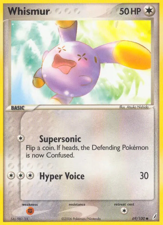 Whismur 69 Crystal Guardians Pokesingles