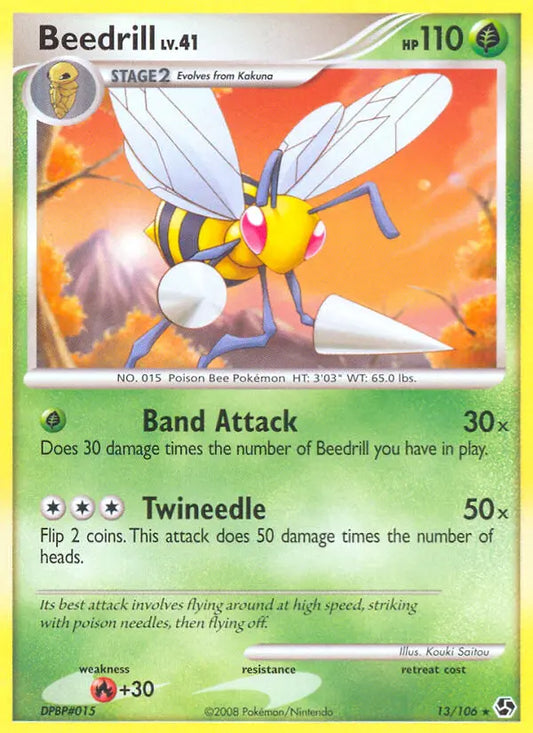 Beedrill 13 Great Encounters Pokesingles