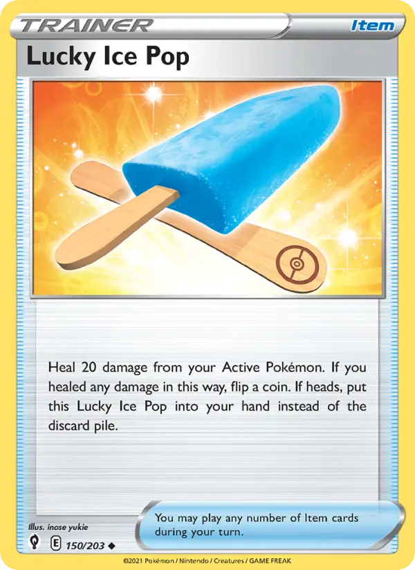 Lucky Ice Pop 150 Evolving Skies Pokesingles
