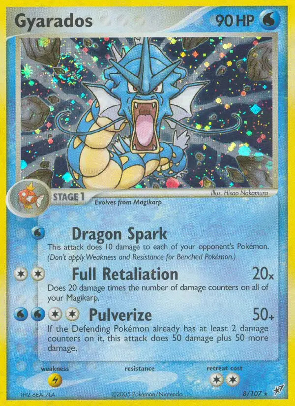 Gyarados 8 Deoxys Pokesingles