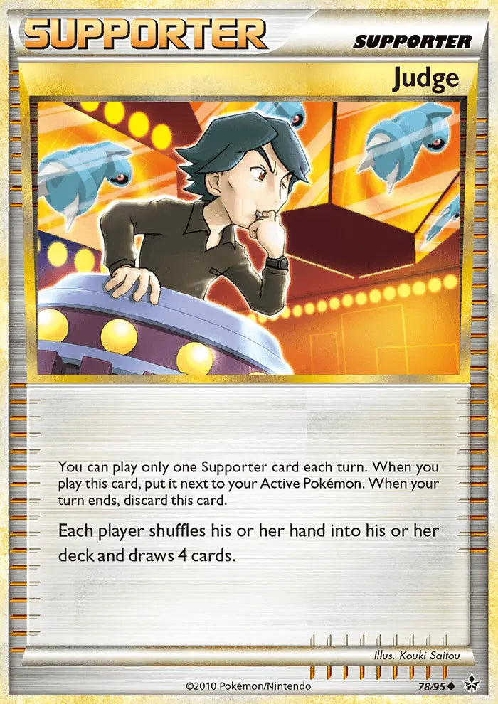 Judge 78 Unleashed Pokesingles