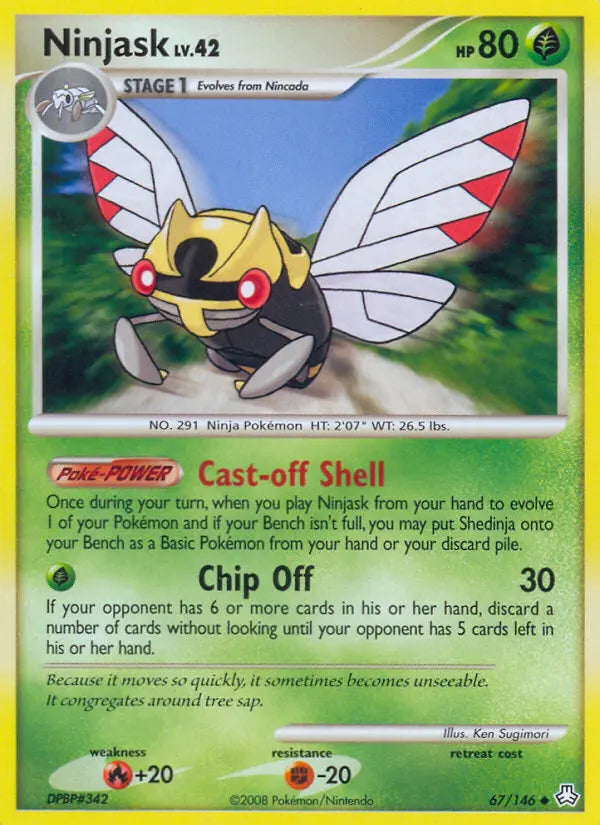Ninjask 67 Legends Awakened Pokesingles