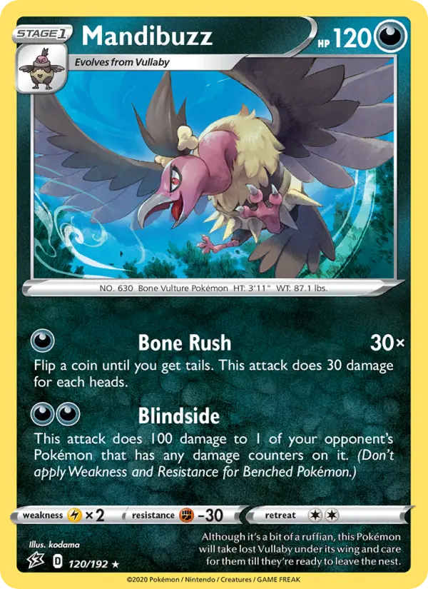 Mandibuzz 120 Rebel Clash Pokesingles