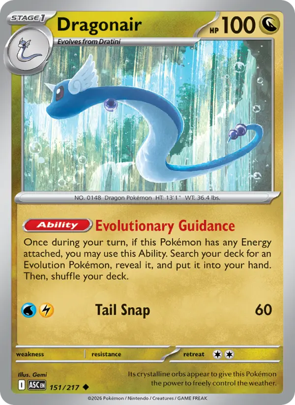 Dragonair 151 Ascended Heroes Pokesingles