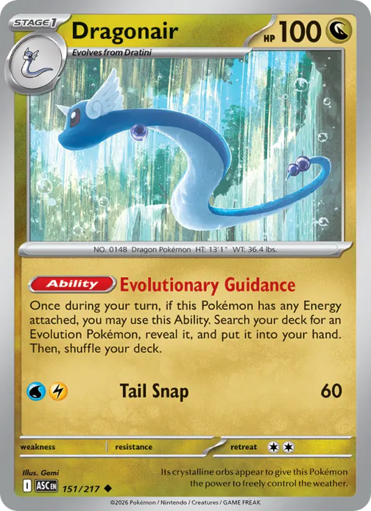 Dragonair 151 Ascended Heroes Pokesingles