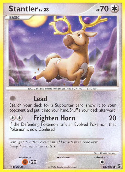 Stantler 113 Secret Wonders Pokesingles