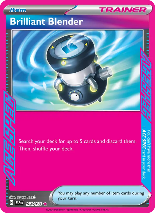 Brilliant Blender 164 Surging Sparks Pokesingles