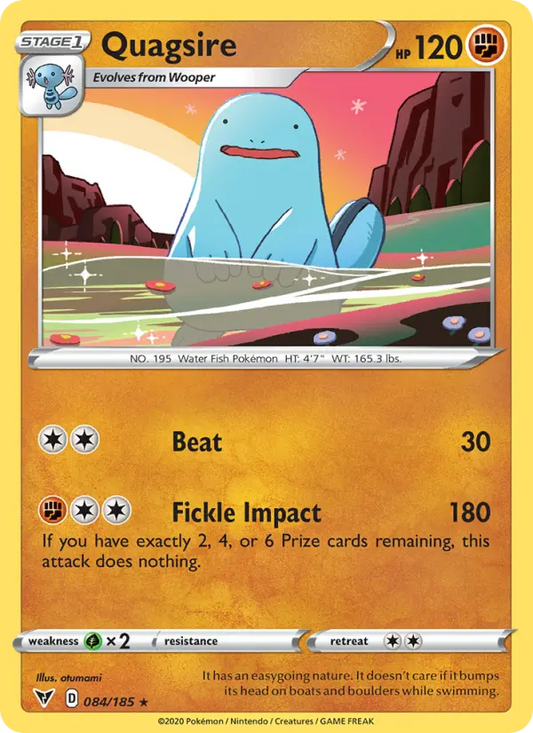 Quagsire 84 Vivid Voltage Pokesingles