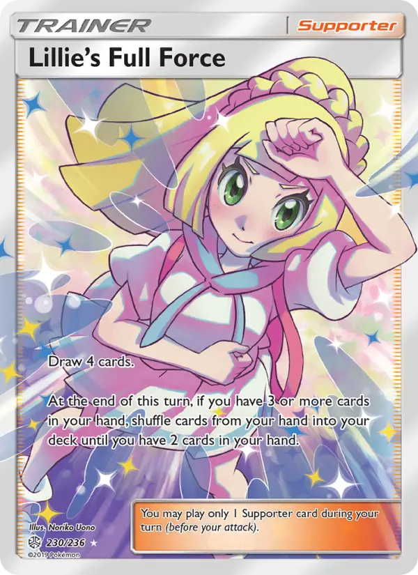 Lillie’s Full Force 230 Cosmic Eclipse Pokesingles