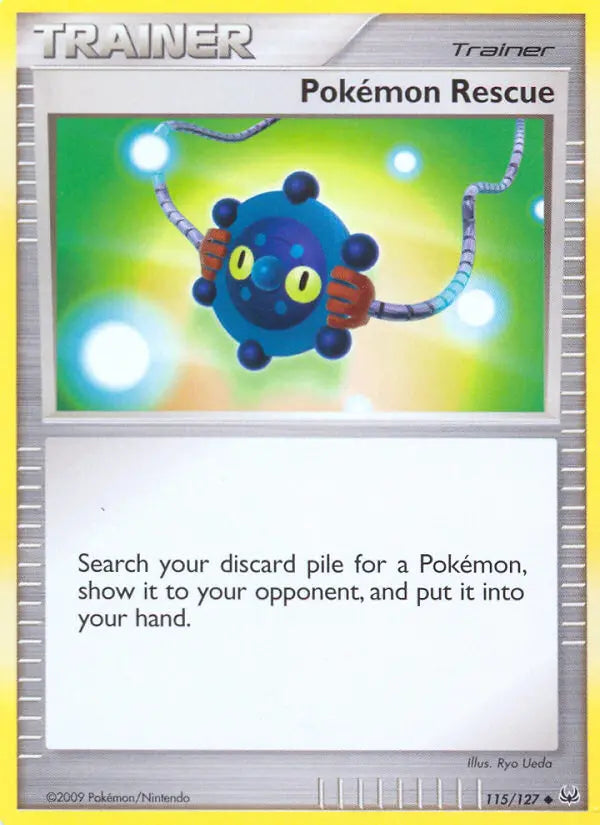 Pokémon Rescue 115 Platinum Pokesingles