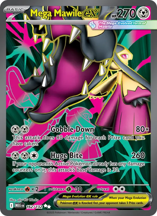 Mega Mawile ex 162 Mega Evolution Pokesingles