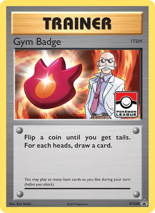 Gym Badge XY209 XY Black Star Promos Pokesingles