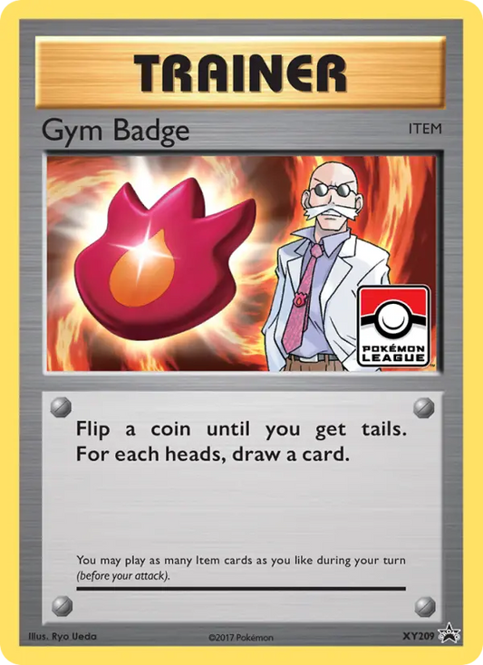 Gym Badge XY209 XY Black Star Promos Pokesingles