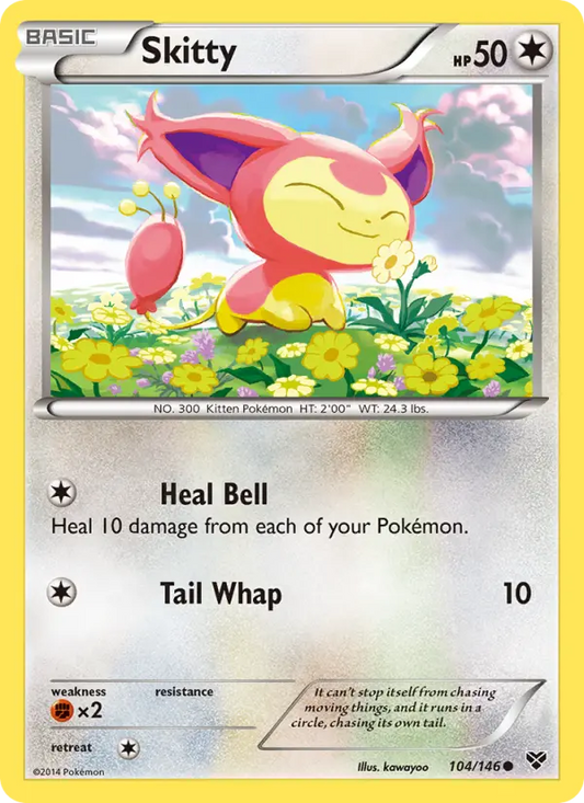 Skitty 104 XY Pokesingles