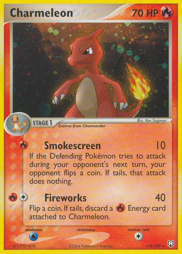 Charmeleon 110 Team Rocket Returns Pokesingles