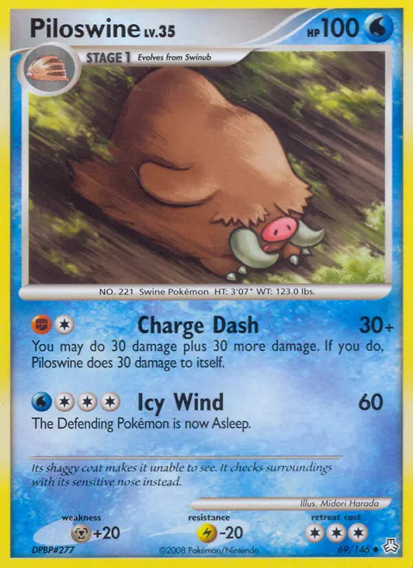 Piloswine 69 Legends Awakened Pokesingles
