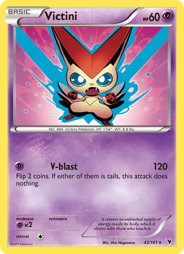 Victini 43 Noble Victories Pokesingles