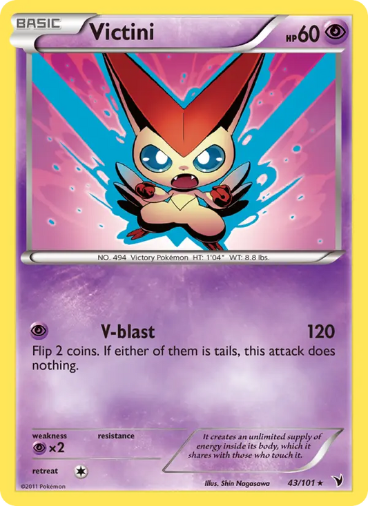Victini 43 Noble Victories Pokesingles