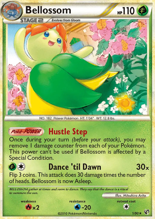 Bellossom 1 Undaunted Pokesingles