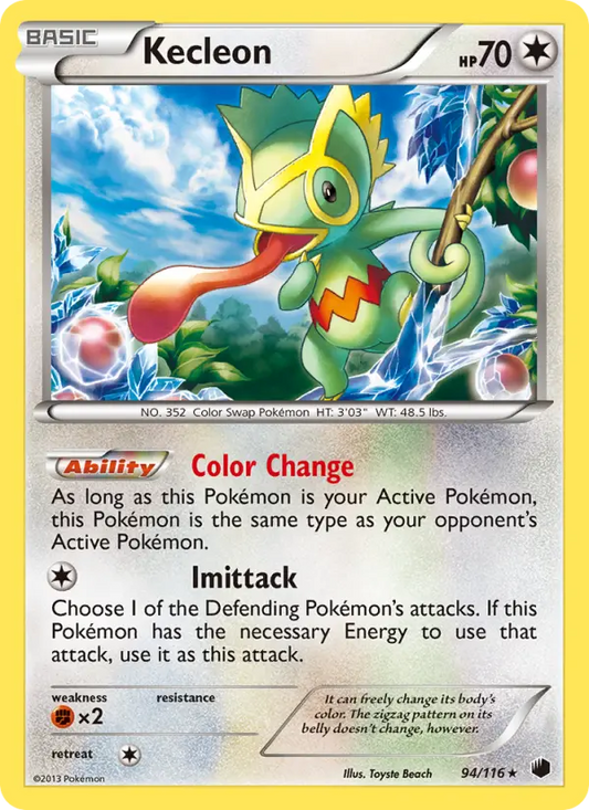 Kecleon 94 Plasma Freeze Pokesingles