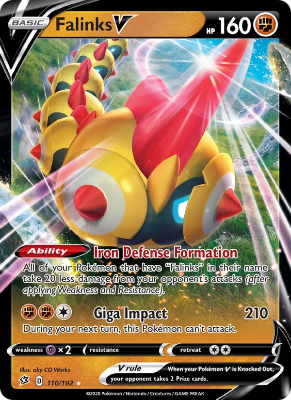 Falinks V 110 Rebel Clash Pokesingles