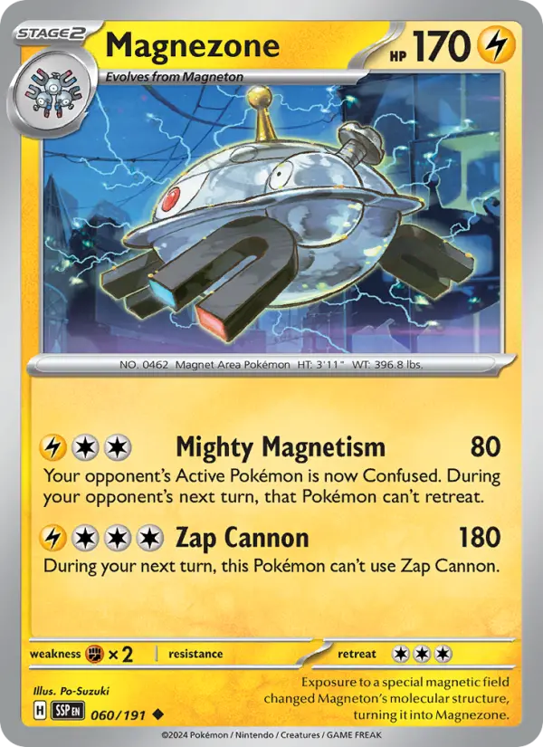 Magnezone 60 Surging Sparks Pokesingles