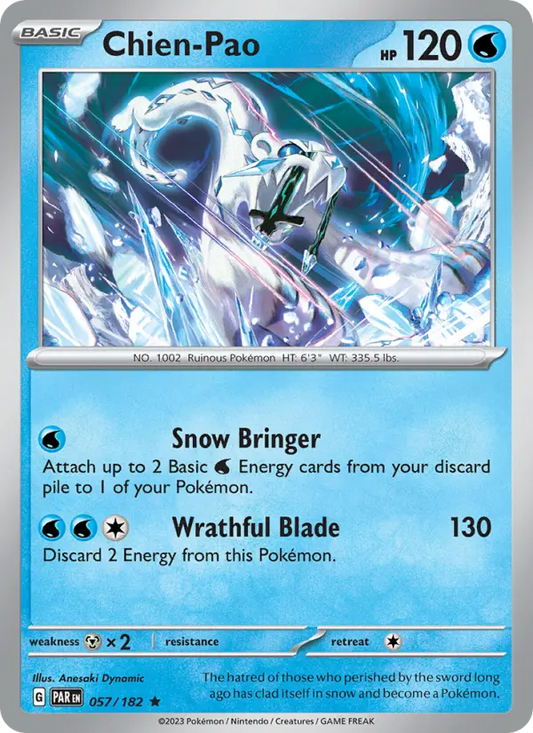 Chien-Pao 57 Paradox Rift Pokesingles