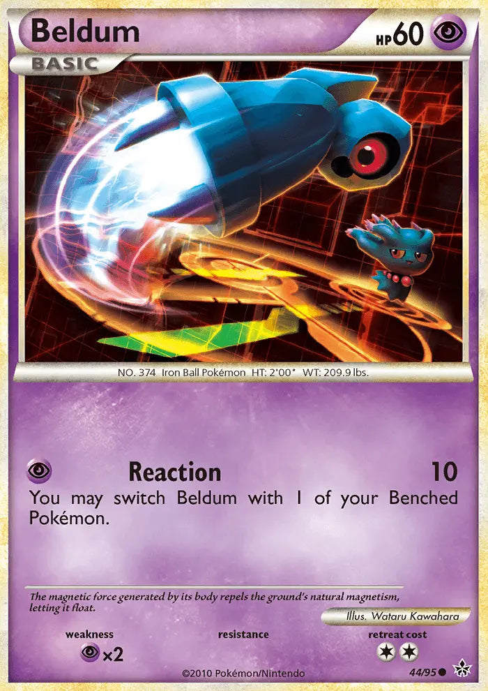 Beldum 44 Unleashed Pokesingles