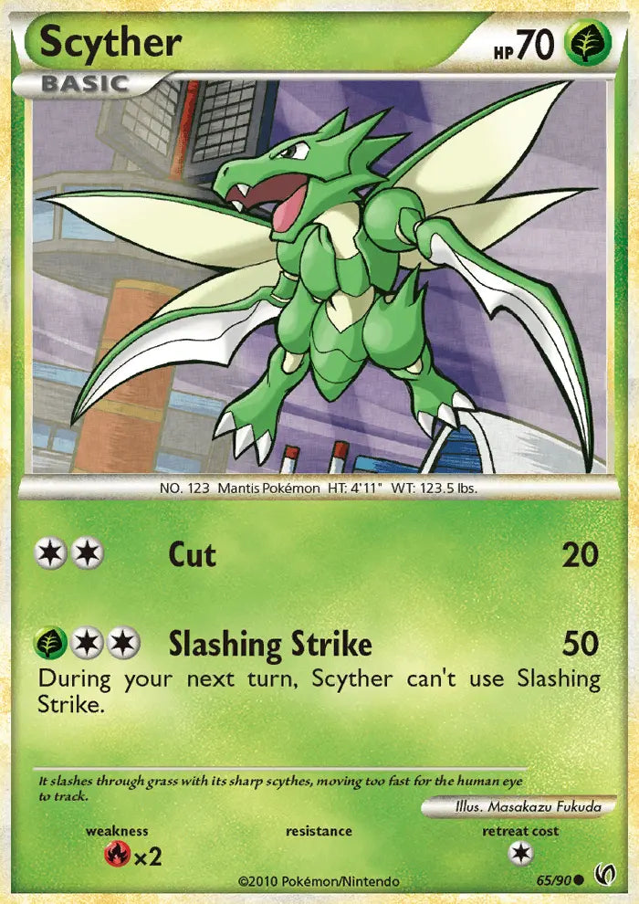 Scyther 65 Undaunted Pokesingles