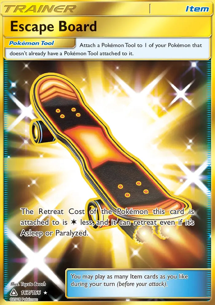 Escape Board 167 Ultra Prism Pokesingles