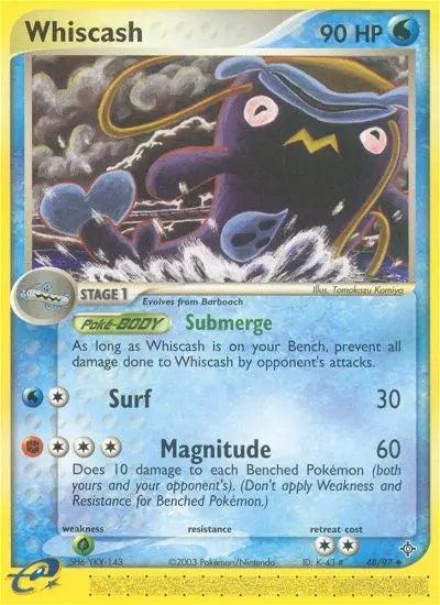 Whiscash 48 Dragon Pokesingles