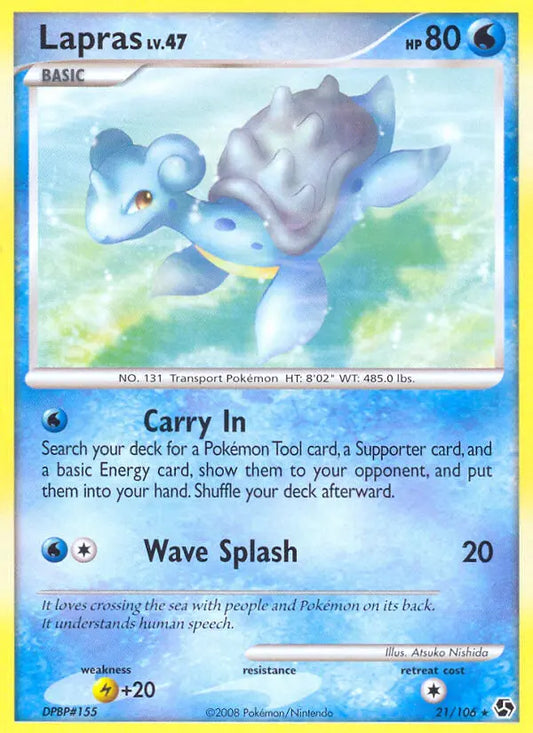 Lapras 21 Great Encounters Pokesingles