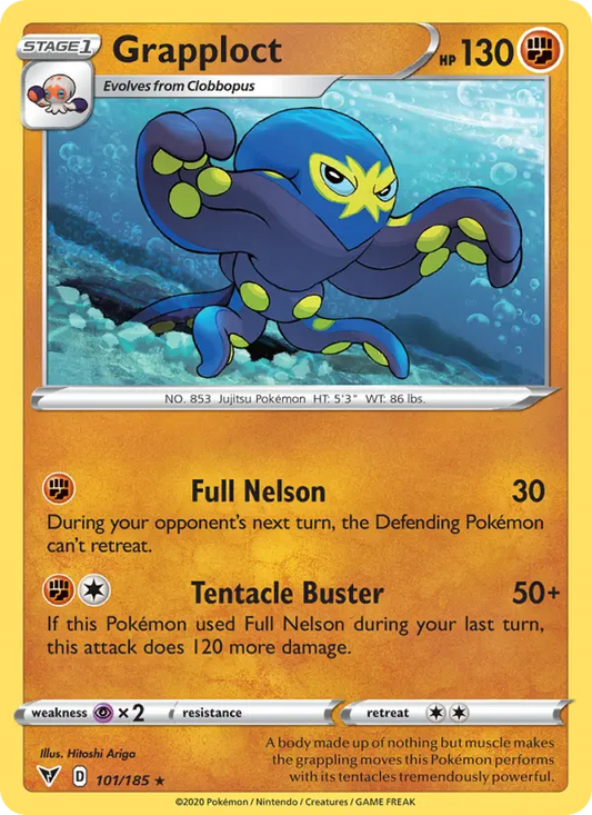 Grapploct 101 Vivid Voltage Pokesingles