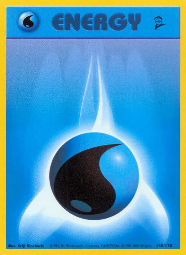 Water Energy 130 Base Set 2 Pokesingles
