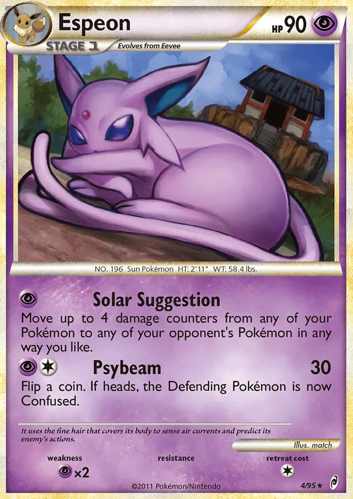 Espeon 4 Call of Legends Pokesingles