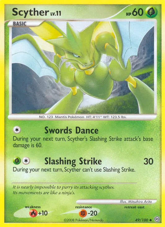 Scyther 49 Stormfront Pokesingles