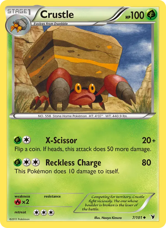 Crustle 7 Noble Victories Pokesingles